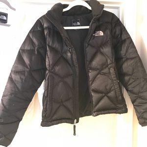 North Face Black Puffer Coat